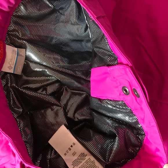 Columbia Bugaboo Omni-Tech women snow pants (rose red) - Picture 5 of 6